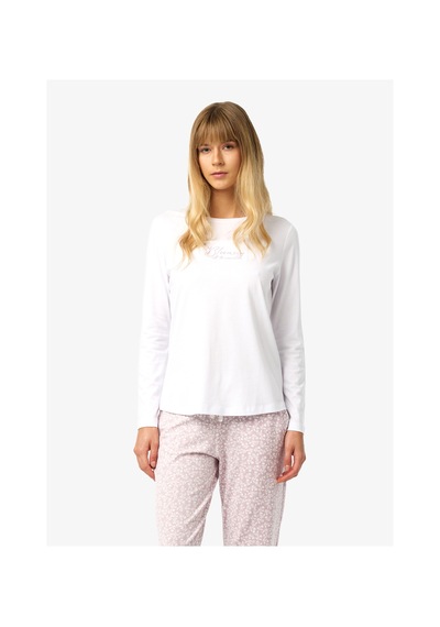 Blackspade Kadın Pijama Takımı 52254 - Beyaz