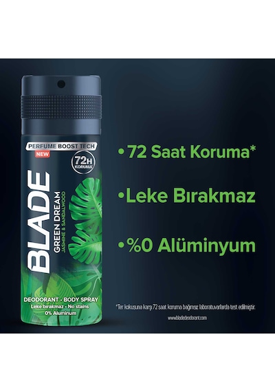 Blade Green Dream Deodorant 6 x 150 ML