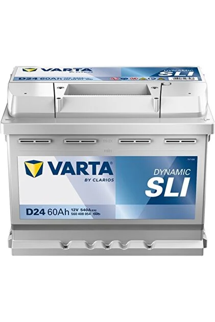 Varta Blue Dynamic D24 12 V 60 Ah 540 Cca Akü