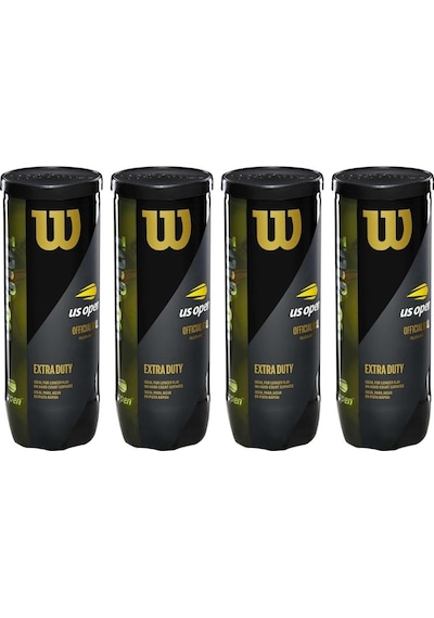 Wilson Us Open 4 Adet 3'lü Tenis Topu