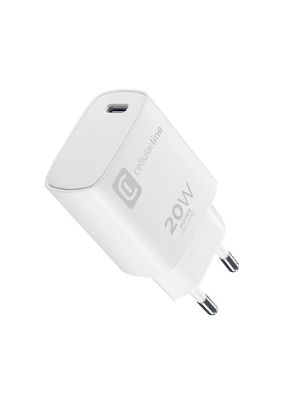 Cellularline Usb-c Şarj Cihazı Apple 20w Mini Beyaz