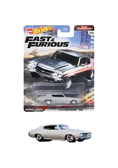 Hot Wheels Fast & Furious Premium Arabalar '70 Chavelle Gbw75 Grl81 Çok Renkli