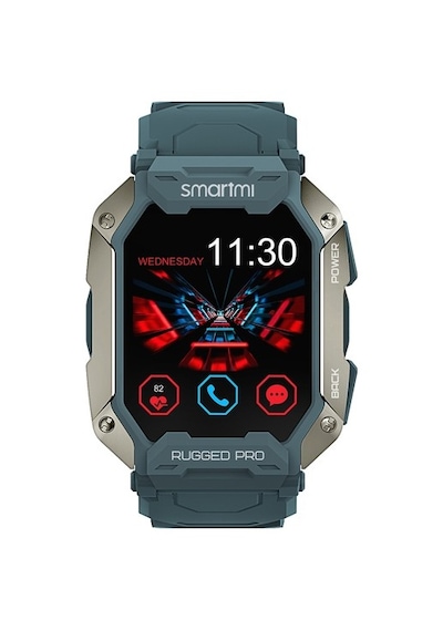 Smartmi Rugged Pro Akıllı Saat Mavi (İthalatçı Garantili)