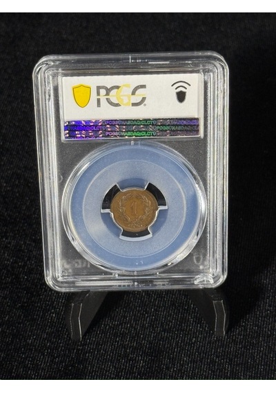 Pcgs Ms63bn Sertifikalı 1908 B İsviçre 1 Rappen Koleksiyonluk Bronz Para