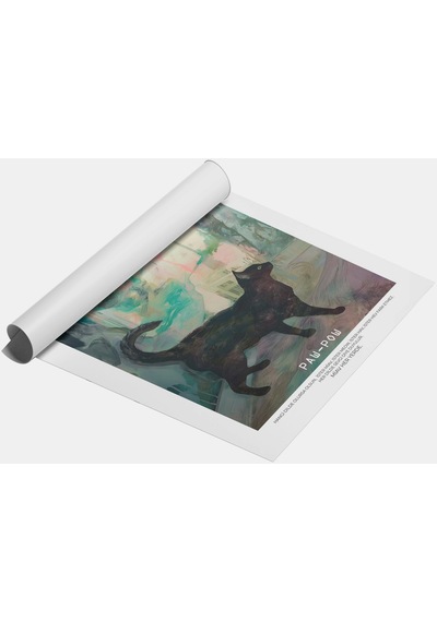 Paw-pow No:16 Art Print