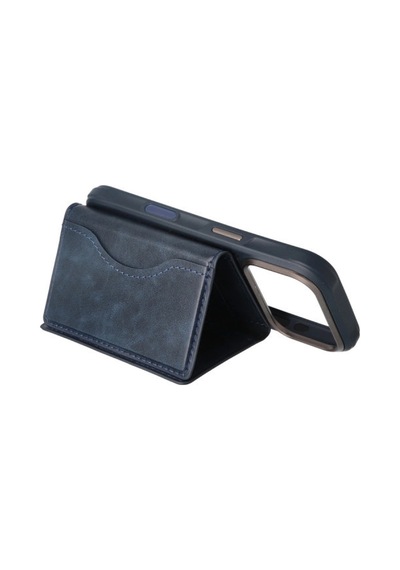 Eco Port 2824362 Joko Tema Magsafe Deri Kartlık - Lacivert Çok Renkli