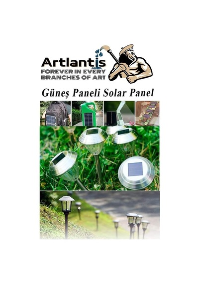 Artlantis Güneş Paneli Solar Panel 6x6 Cm 5.5 Volt 100 Ma 1 Adet Güneş Enerjisi Okul Sınıf Deney Çalışmaları 6