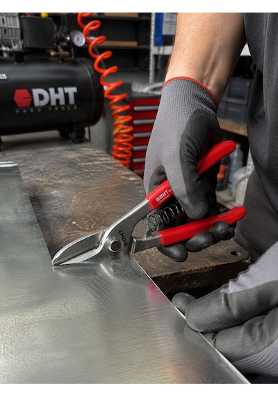 Dht 200 Mm 8 İnç Yaylı Sac Kesme Makası Profesyonel Metal Teneke Kesici