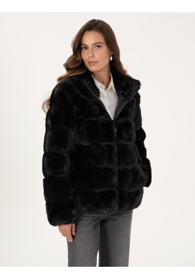 Pierre Cardin Kadın Mont 50308995-vr046 Siyah