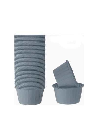 Cupcake/muffin /suffle Kek Kapsülü Açık Mavi 50 Li Yeşil