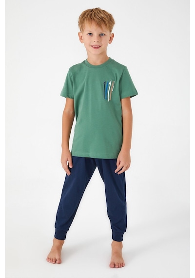 Roly Poly 3019 Afterwave Erkek Çocuk Kısa Kol Pijama Takım 001