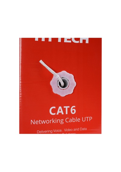 Hytech Hy-cat600, 25awg, Utp, Cat6 Kablo, 305m, Gri