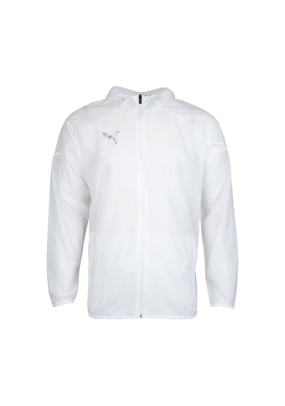 Puma Teamcup Windshield Erkek Futbol Yağmurluk 65799405 Beyaz 001