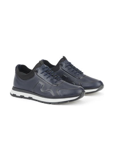 Ziya, Erkek Hakiki Deri Sneaker 1531037z2411 Lacivert 1531037z2411 200 Lacivert