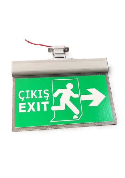 Cata Ct-9165 3w Şarjlı Exıt Acil Çıkış Armatürü Sağ-sol Yönlendirmeli 3 Saat