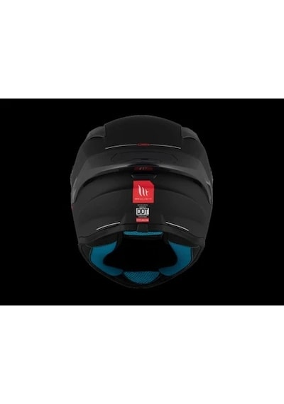 Mt Helmets Targo S Solid Kapalı Kask Mat Siyah L-