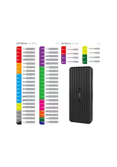 Uf-tools Ks-882058 Hassas 58 Parça Bits Uçlu Şarjlı Tornavida Seti