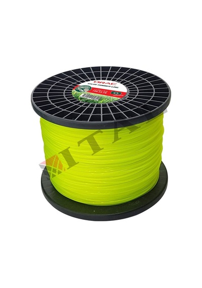 Orac Tırpan Misinası Top 3.3mm 915 Mt Altı Köşe Fosforlu