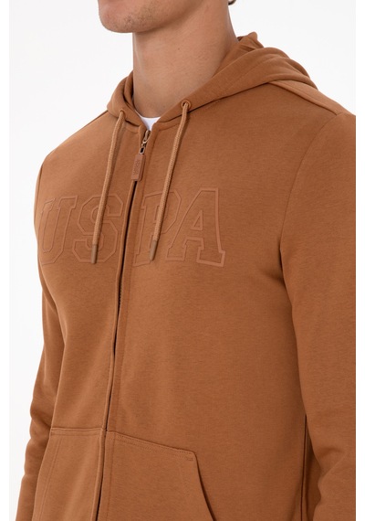 U.s. Polo Assn. Erkek Hırka Örme 50313719-vr233 Bisküvi