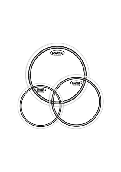 Evans Etp-ec2sclr-f 10+12+14 Ec2s Tom Clear Fusion Deri Seti