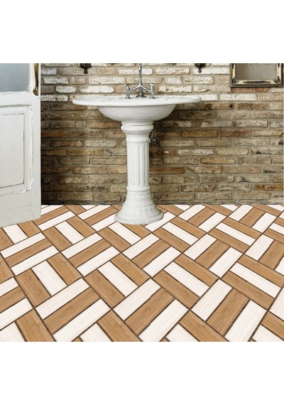 Tink Kendinden Yapışkanlı Ahşap 013 Desenli Pvc Karo 30x30 Cm