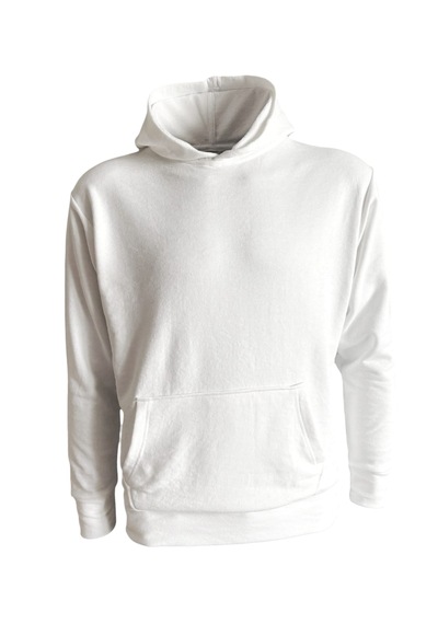 Coupon Kapüşonlu Sweatshirt - Beyaz Beyaz
