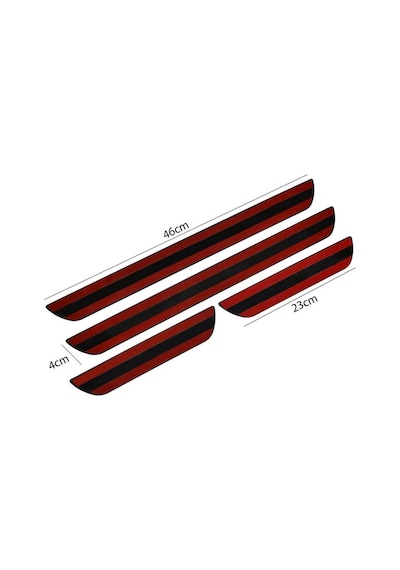 Renault Megane 2 2002-2009 Uyumlu Paslanmaz Çelik Krom Kapı Eşiği Abs Çerçeveli 4 Parça