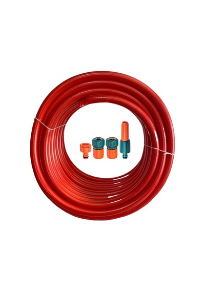 Yapıtaşı Yt171 Pvc Bahçe Sulama Araç Yıkama Hortumu Seti 25metre