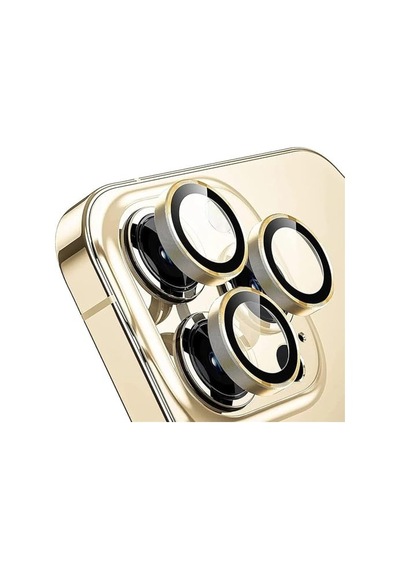 İphone 15 Pro 15 Pro Max Siyah Için Kamera Lens Koruyucu Çizilmez Hd Görüntü Bozmaz Metal Temperli Cam Diğer