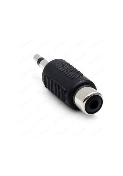 3.5mm Mono Erkek - RCA Dişi Konnektör Ses Video Adaptörü