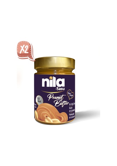 Nila By Sasu Fıstık Ezmesi Naturel 2 x 300 G