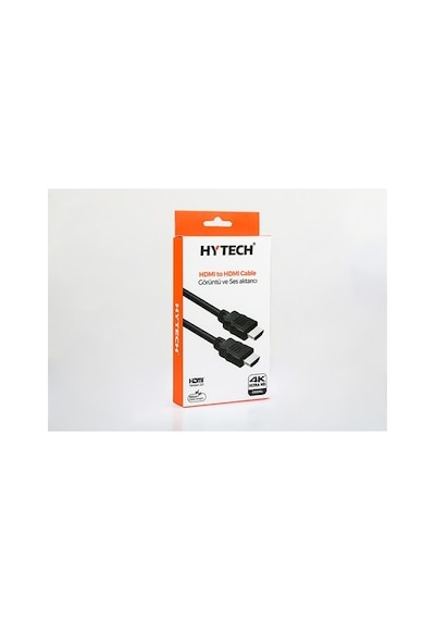 Hytech Hy-xhd01 1.5m Hdmı To Hdmı Kablo Hy-xhd01 Siyah Esnek Yapı İle Geniş Uyumluluk
