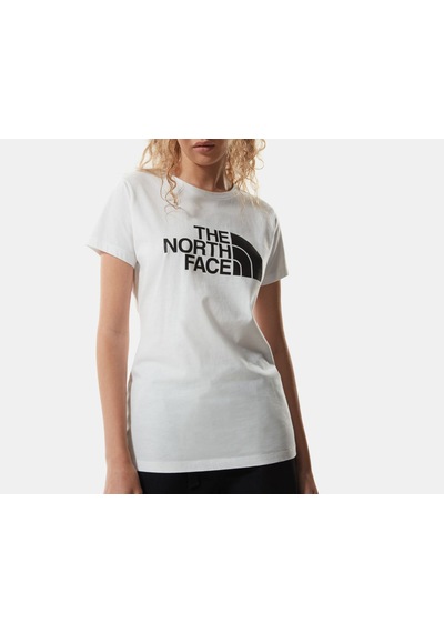 The North Face W S/S Easy Tee Kadın Günlük Tişört Nf0A4T1Qfn41 Be Beyaz