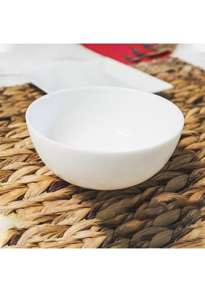 Temp Dıwalı Beyaz Kase 12 Cm 6lı