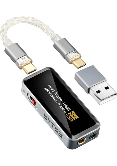 Piva Pıva Bj10 Taşınabilir Kulaklık Amplifikatörü Ve Dac Type-c