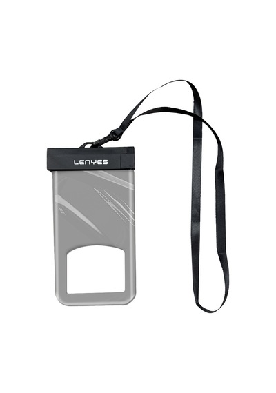 Lenyes Wb2001 Ipx8 Sertifikalı Universal Su Geçirmez 7.2 İnç Kılıf Siyah