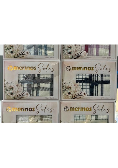 Merinos Solis 4 Parça Pike Takımı Gri Grı