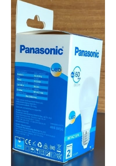 Panasonic Led Ampul 8,5 Watt Beyaz Renk E27 Duy