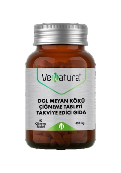 Venatura Dgl Meyan Kökü 90 Çiğneme Tableti