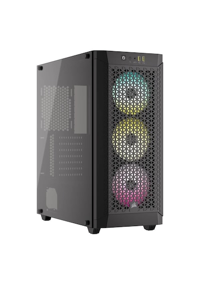 480t Rgb Airflow Temperli Cam Midtower, Siyah Cc-9011272-ww