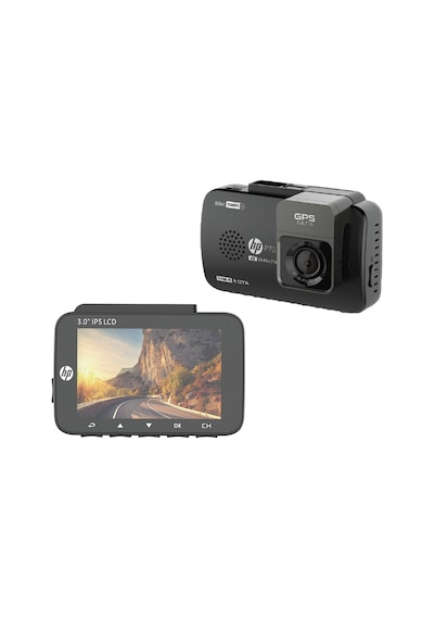 Hp P70 4k Wdr, Araçiçi Ön + Arka Kamera, 3 Inch Renkli Ips Lcd Ekran, Gps Li, Wi-fi Destekli
