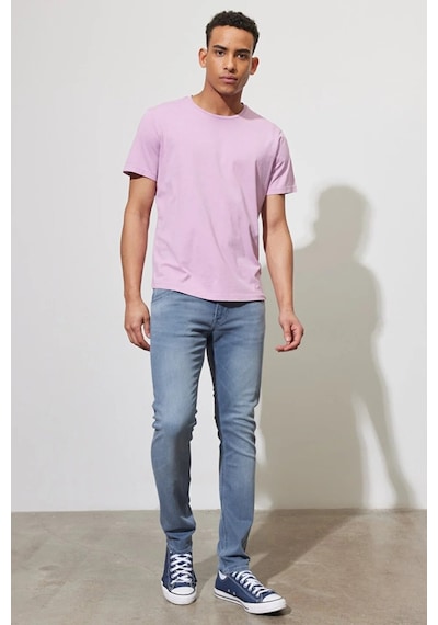 Lee Erkek Kot Pantolon L719026UQ UQ AÇIK MAVİ Mavi