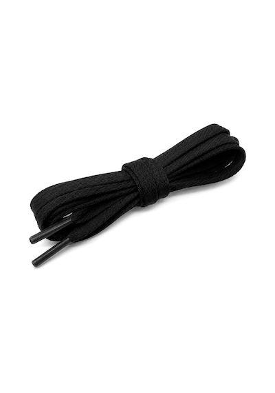 Hapshoe 80 Cm Siyah 5 Mm Yassı Mumlu Ayakkabı Bağcığı