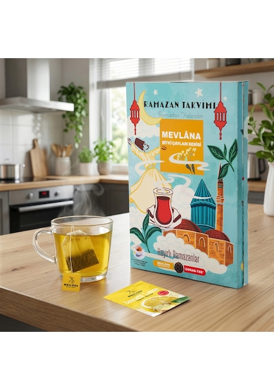 Mevlana 2 Li Set 1 Kg Çay + Ramazan Takvimi Karışık Bitki Çayı Seti