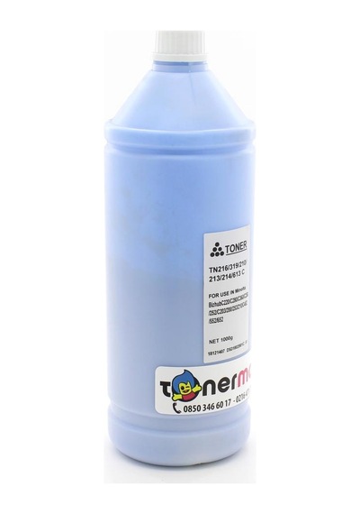 Minolta Renkli Toner Tozu Mavi 250Gr./ Tn216 / Tn221 / Tn319 / Tn