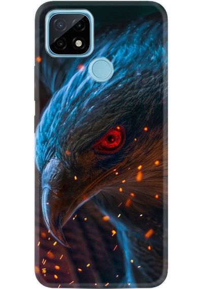Realme C25 Kilif Desenli Sahin 1756 529881257