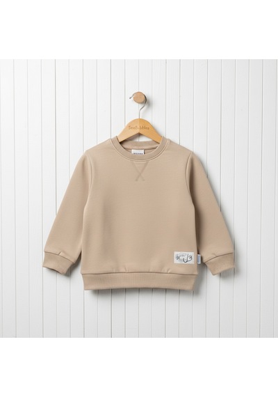 Seabubbles Basic Erkek Çocuk Sweatshirt St09634 Bej
