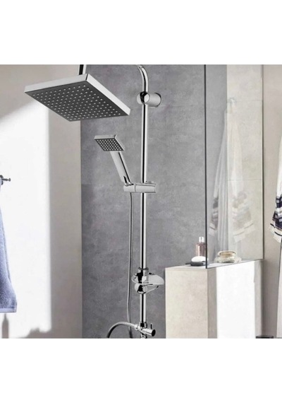 İsaoğlu Yapı Duş Seti Tepe Yağmurlama Duş Sistemi Pirinç Malzeme Banyo Duş Sistemi Diğer
