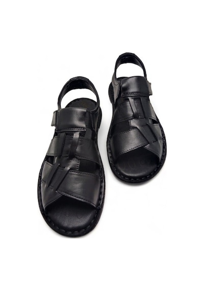 Magic Shoes Hakiki Deri Ortopedik Erkek Sandalet 001
