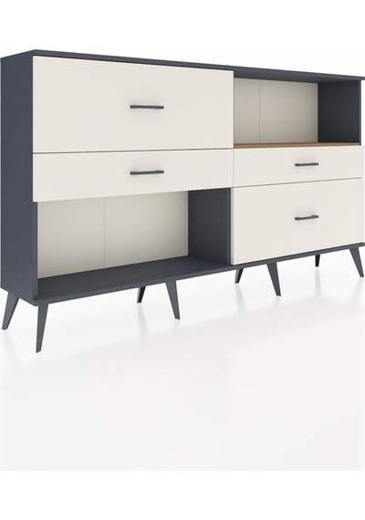 Arges Konsol Tek Raflı 4 Çekmeceli 176x30x99 Antrasit-çam/aytaşı Atlas Çam/aytası - Antrasıt Arges Konsol Tek Raflı 4 Çekmeceli 176x30x99 Antrasit-çam/aytaşı Atlas Çam/aytası - Antrasıt